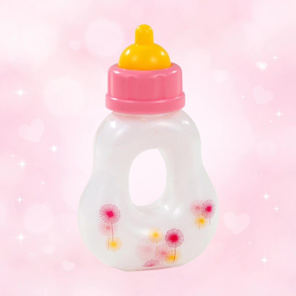 Gotz Basic Boutique Magic Milk Feeding Bottle for Any Size Baby Doll
